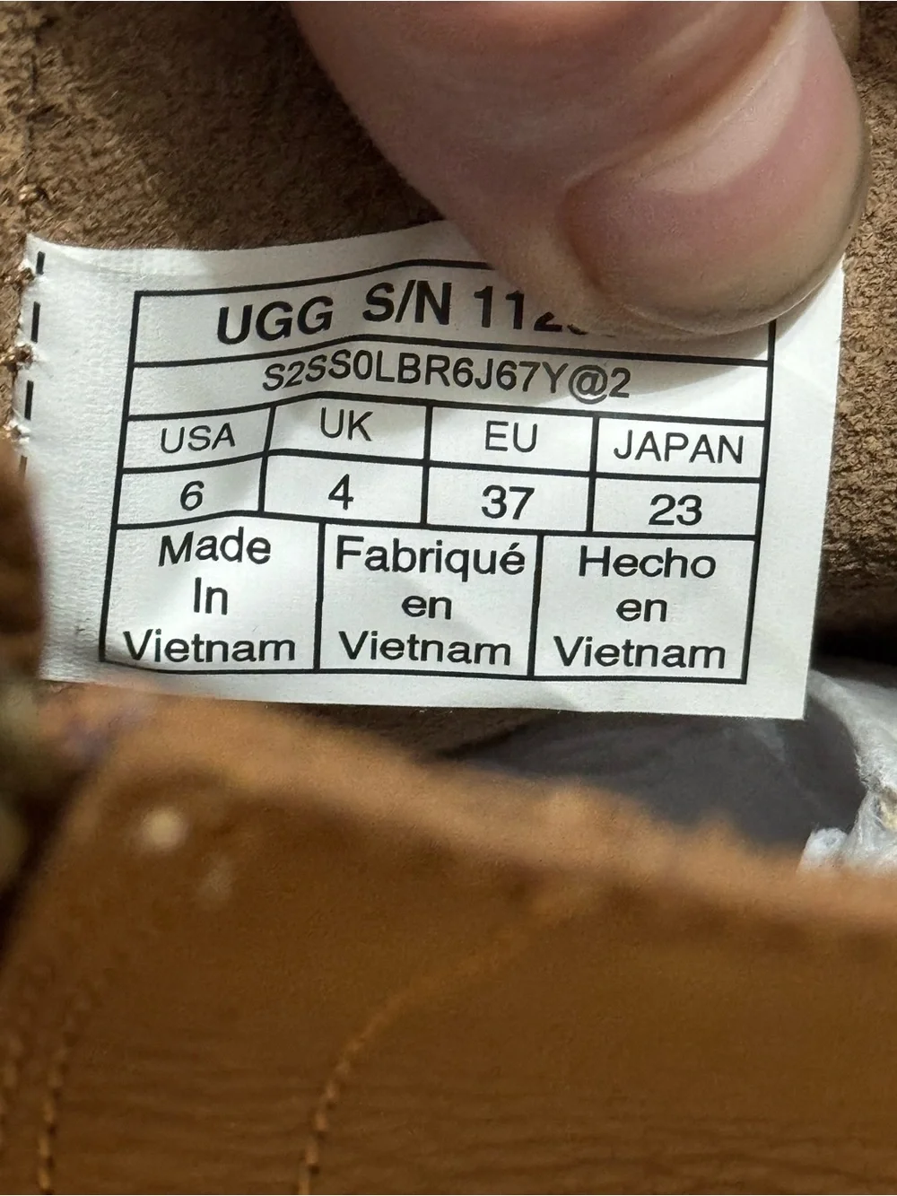 UGG W Chestnut Deconstructed Mini Zip Boots Size 6